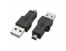 Переходник USB AM -MICRO USB, USB AM -MINI USB 4P, USB AF -MINI USB 5P,